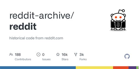 github 1. . Reddit archive